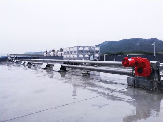 Low Noise Long Distance 60m³/H Tubular Chain Conveyor