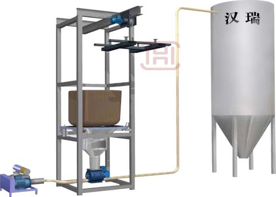 380V 50HZ Q235 Big Bag Unloader With Flowrate Control Valve