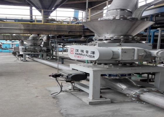 Dilute Phase Pneumatic Conveying System With Dust Collectors