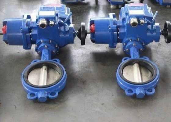 Stainless Steel ANSI Wafer Butterfly Valve With Manual Wheel