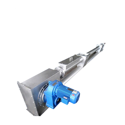 Q235 Material Fully Enclosed Tubular Chain Conveyor Outdoor 15KW