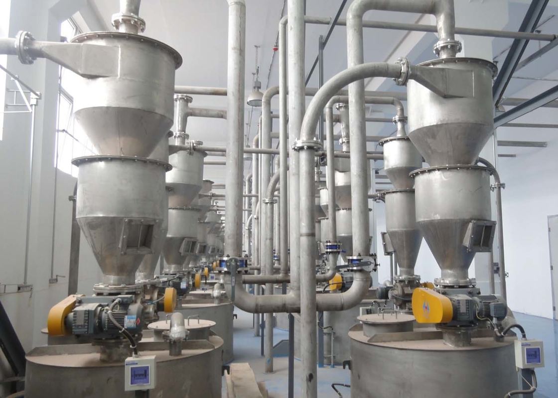100m 10000kg/H Dense Phase Pneumatic Conveying System High Velocity