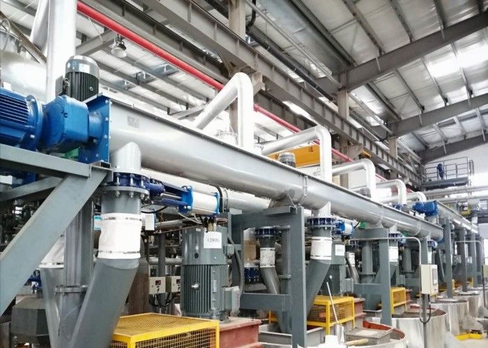 Firm Construction 220V DN400 Inclined Screw Conveyor
