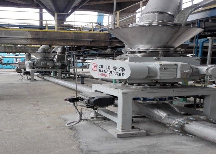 Dilute Phase Pneumatic Conveying System With Dust Collectors