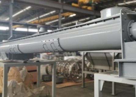Good Gearbox Carbon Steel Horizontal Auger Screw Conveyor